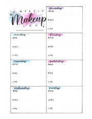 Makeup Bullet Journal : Your Makeup Routine Companion (livre numérique)